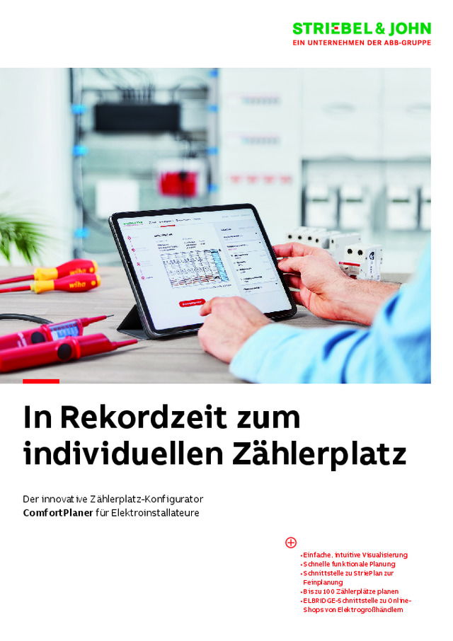In Rekordzeit zum individuellen Zählerplatz