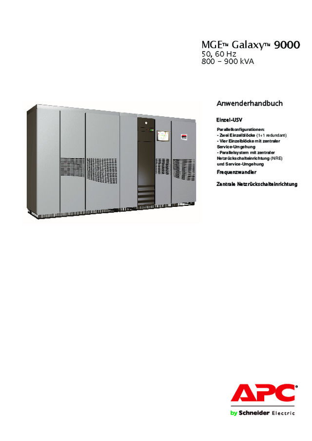 MGETM GalaxyTM 9000