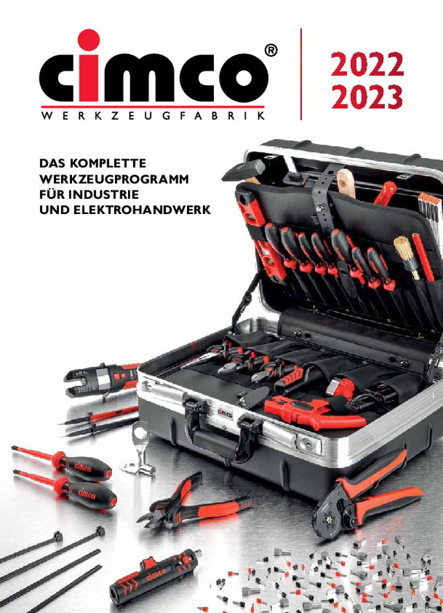 Das komplette Werkzeugprogramm für Industrie und Elektrohandwerk