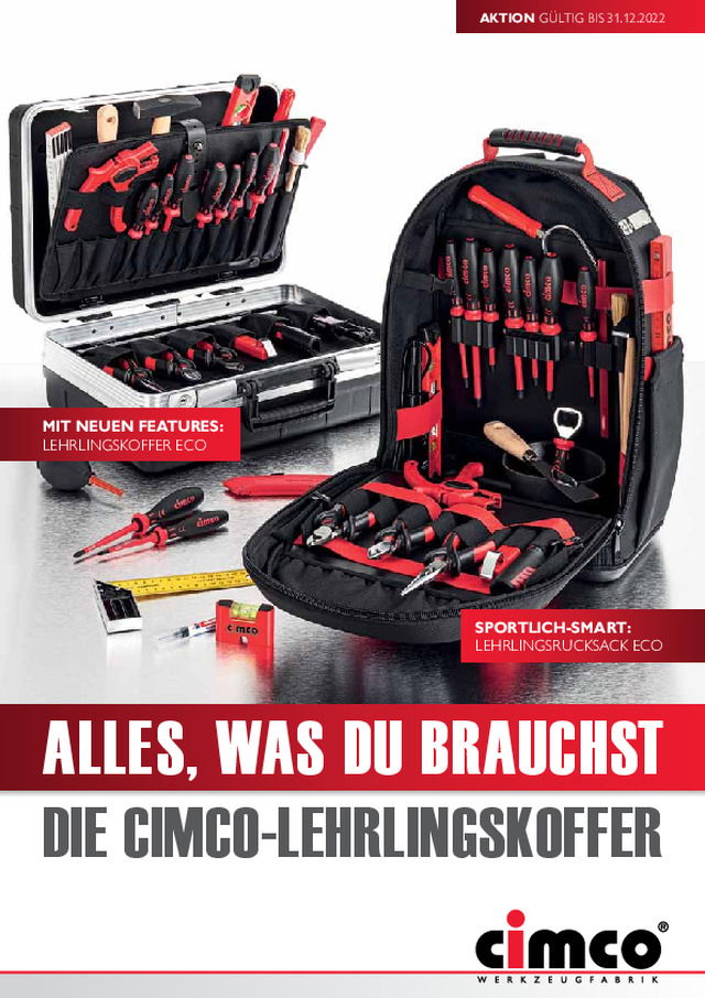 CIMCO-Lehrlingskoffer