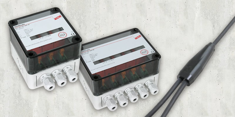DEHNcube – sicherer Überspannungsschutz für den Wechselrichter bei PV-Aufdachanlagen auf Wohngebäuden