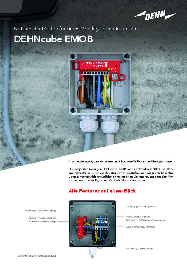 DEHNcube EMOB