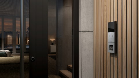 Einfach sicher: Gira Keyless In Fingerprint im Gira System 106