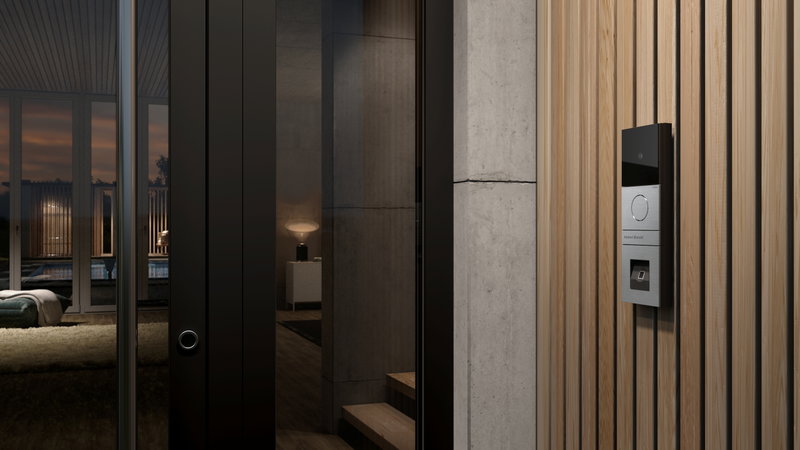 Einfach sicher: Gira Keyless In Fingerprint im Gira System 106