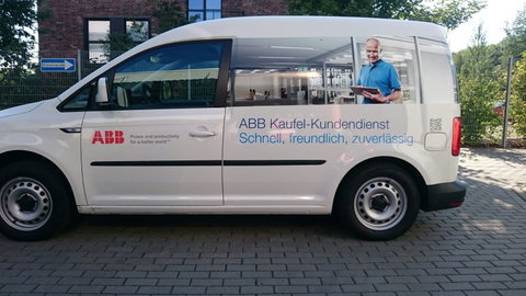 Kundendienst: Wir warten für Sie