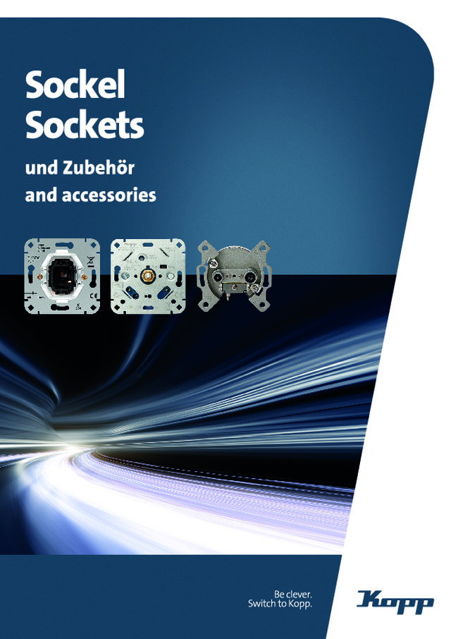 Sockel und Zubehör