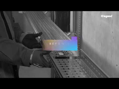 Kabelrinne P31 - Befestigung L-Trennsteg