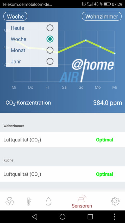 Die smarte KWL-Steuerung air@home von MAICO