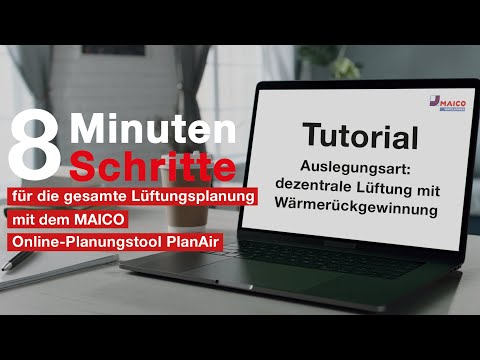 PlanAir – das neue Online-Planungstool für Lüftungsanlagen