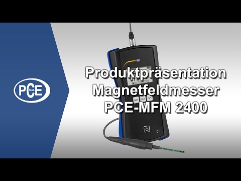 Produktvorstellung Magnetfeldmesser PCE-MFM 2400