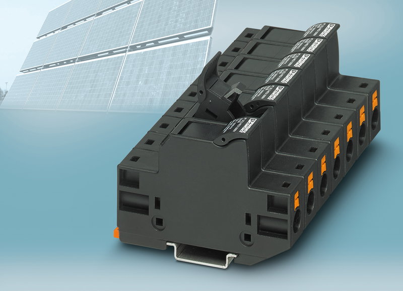 Push-in Sicherungsklemme für PV-Anwendungen
