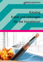 Prysmian Kabel und Systeme GmbH Neuer Katalog mit umfangreichem Service-Teil