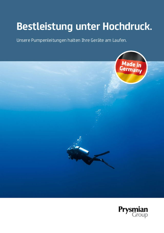 Kabel und Leitungen für Tauchmotorpumpen