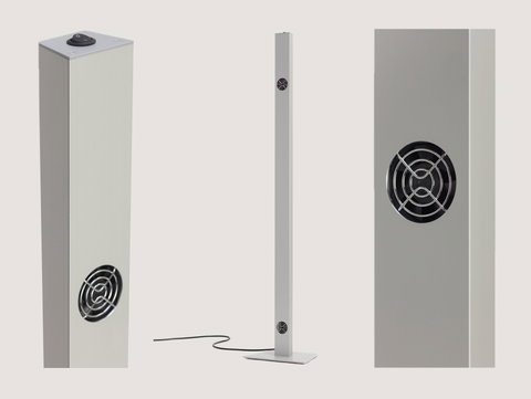 Luftentkeimung mit dem RaLUX® UV-C Stand. Das Standgerät gegen Viren und Bakterien.