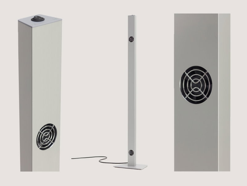 Luftentkeimung mit dem RaLUX® UV-C Stand. Das Standgerät gegen Viren und Bakterien.