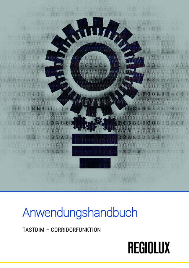 Anwendungshandbuch: Tastdim - Corridorfunktion