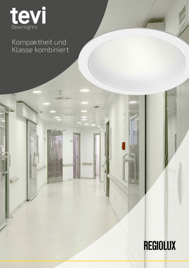 tevi Downlights - Kompaktheit und Klasse kombiniert
