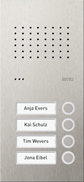 Acero pur Edelstahl-Türstation