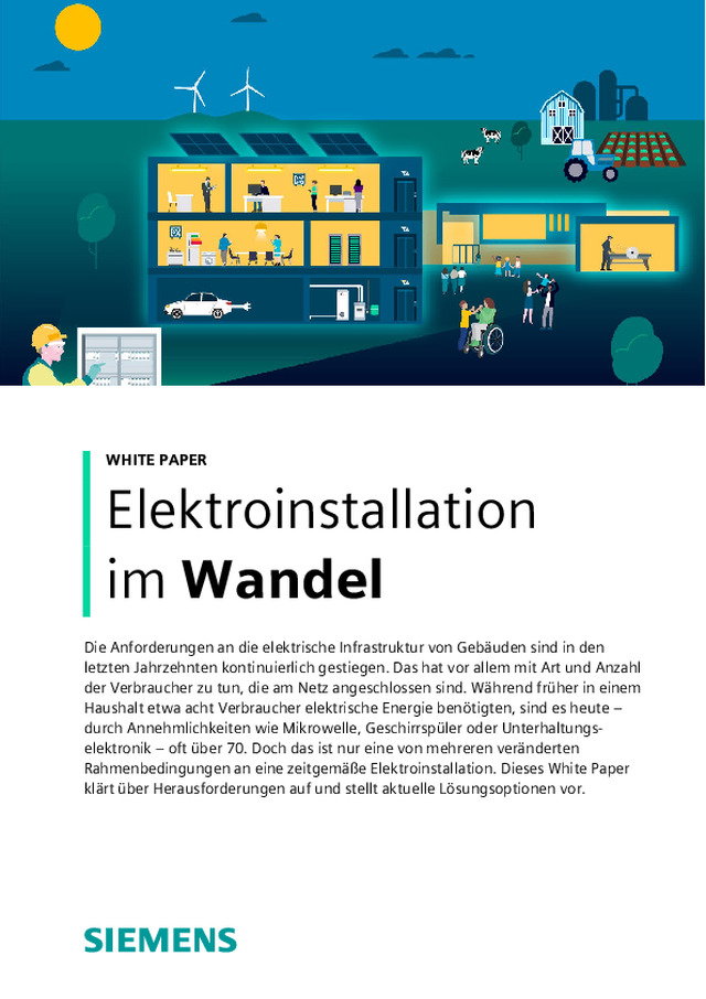 Elektroinstallation im Wandel