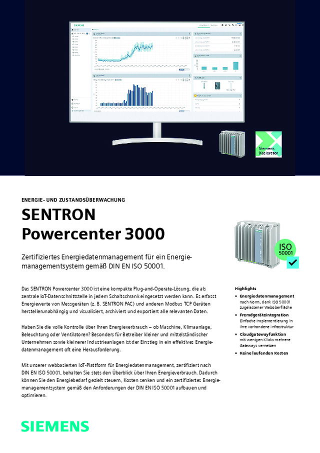 SENTRON Powercenter 3000