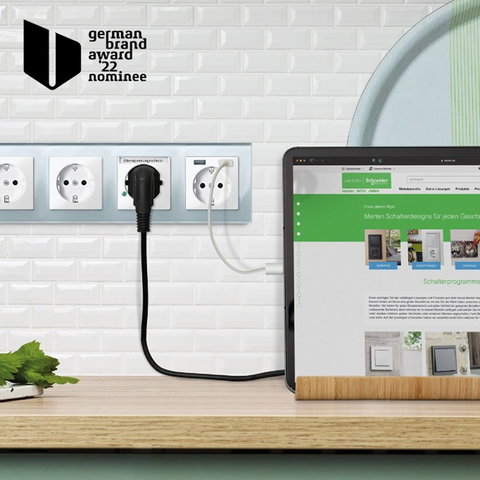 Schneider Electric für German Brand Award 2022 nominiert