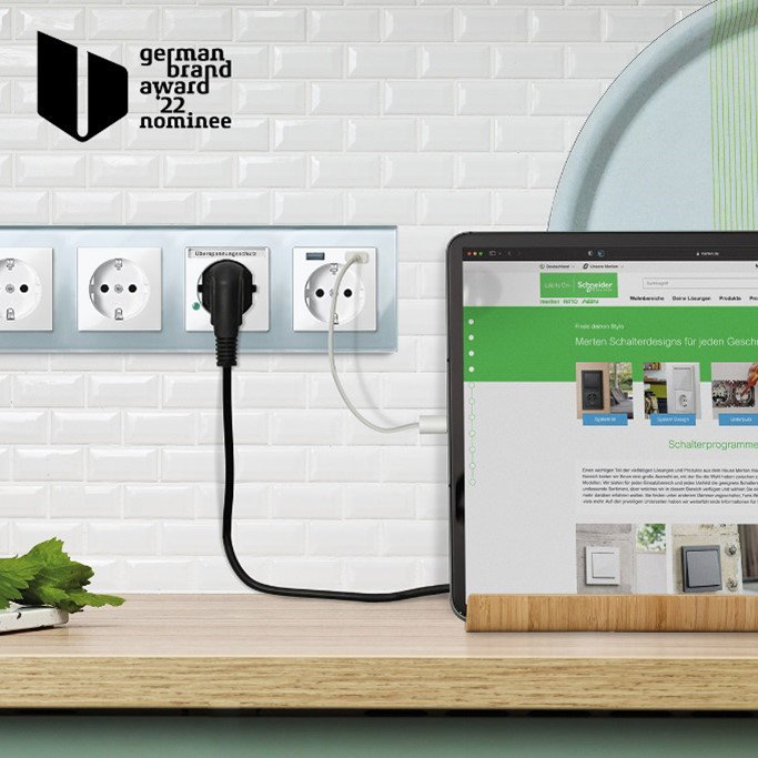 Schneider Electric für German Brand Award 2022 nominiert