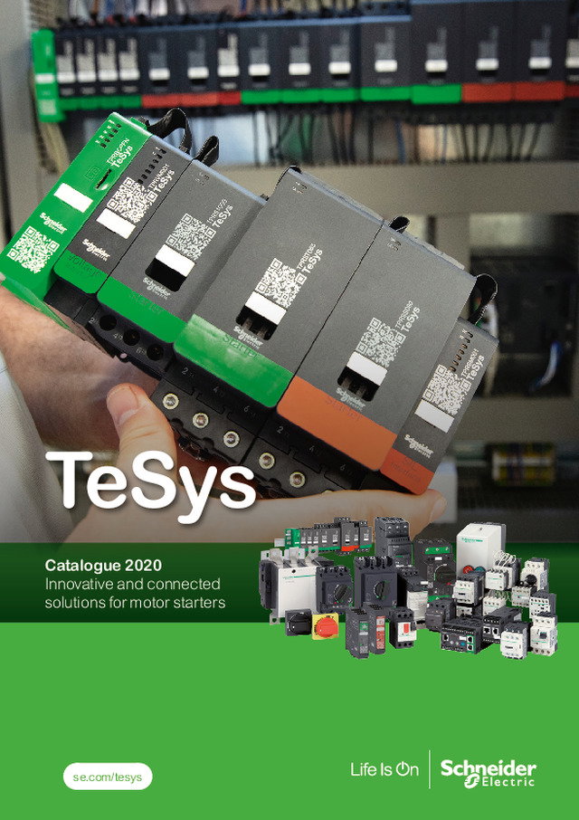 TeSys - Catalogue 2020 - Innovative and connected solutions for motor starters