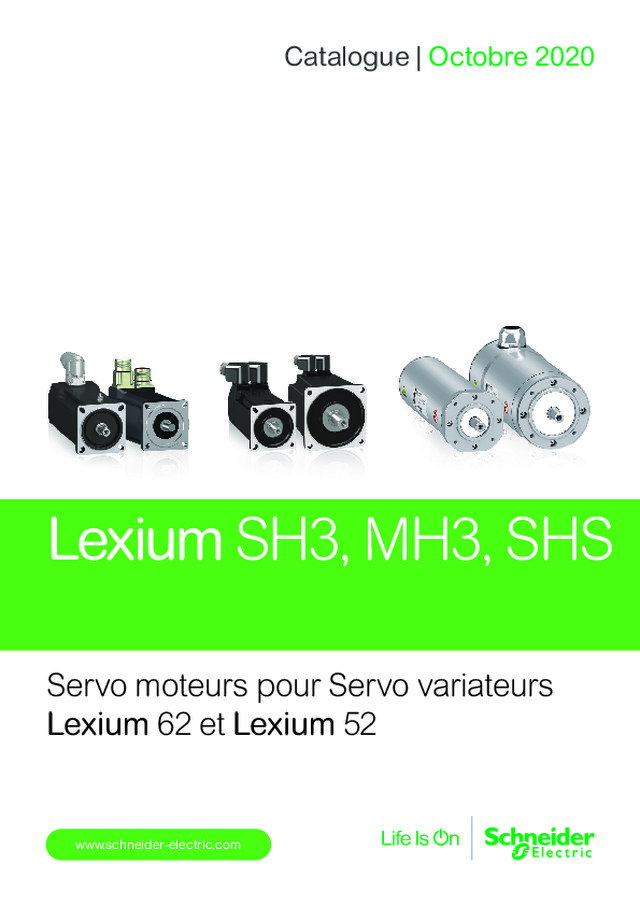 Lexium SH3, MH3, SHS