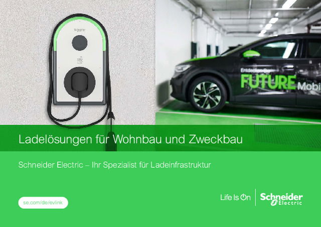 Ladelösungen für Wohnbau und Zweckbau