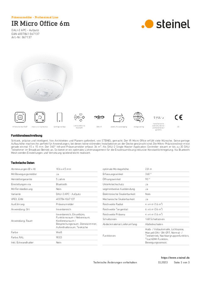 IR Micro Office 6m