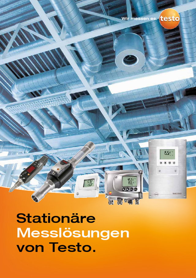 Stationäre Messlösungen von Testo.