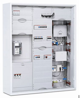 Elektroinstallation in Wohngebäuden: Stromkreisverteiler in Wohngebäuden