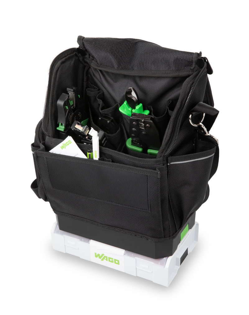 WAGO Werkzeugtasche: Alles perfekt verstaut und schnell griffbereit!