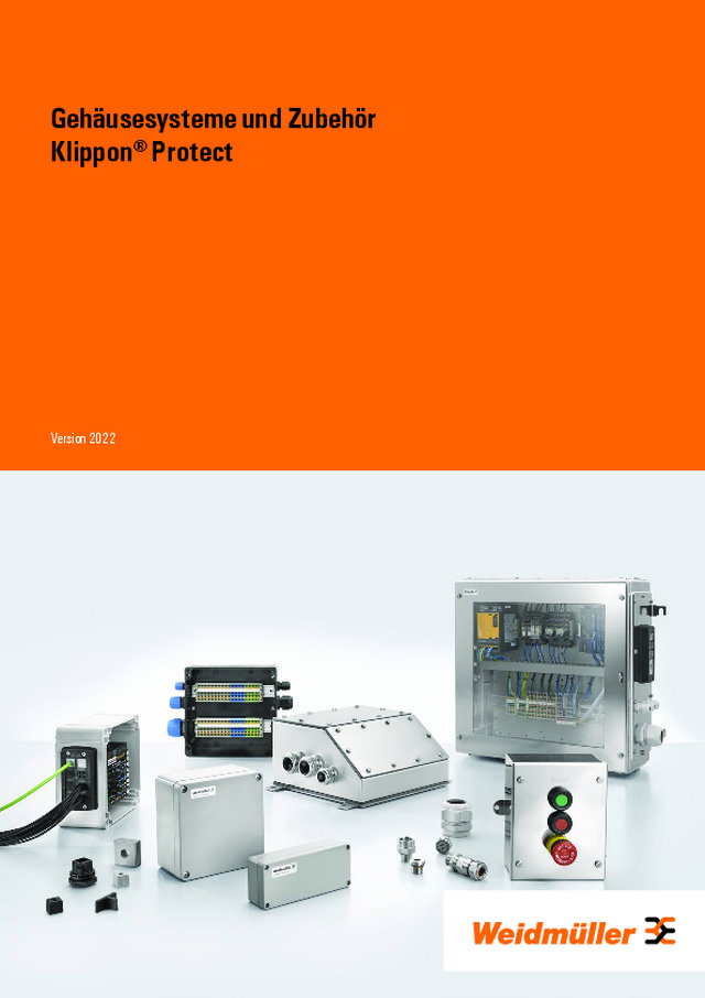 Gehäusesysteme und Zubehör Klippon® Protect