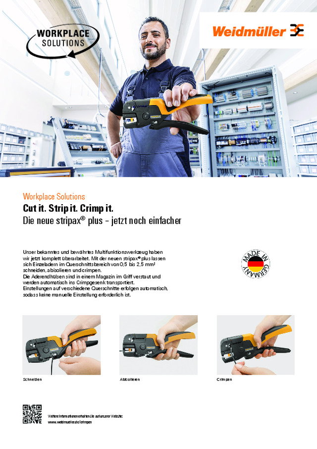 Die neue stripax® plus – jetzt noch einfacher