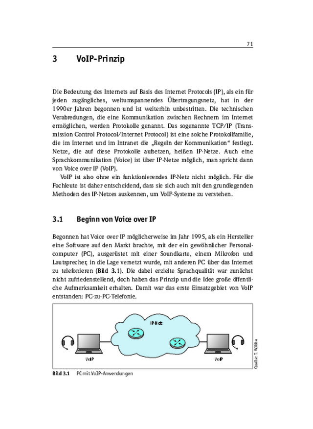 VoIP-Prinzip