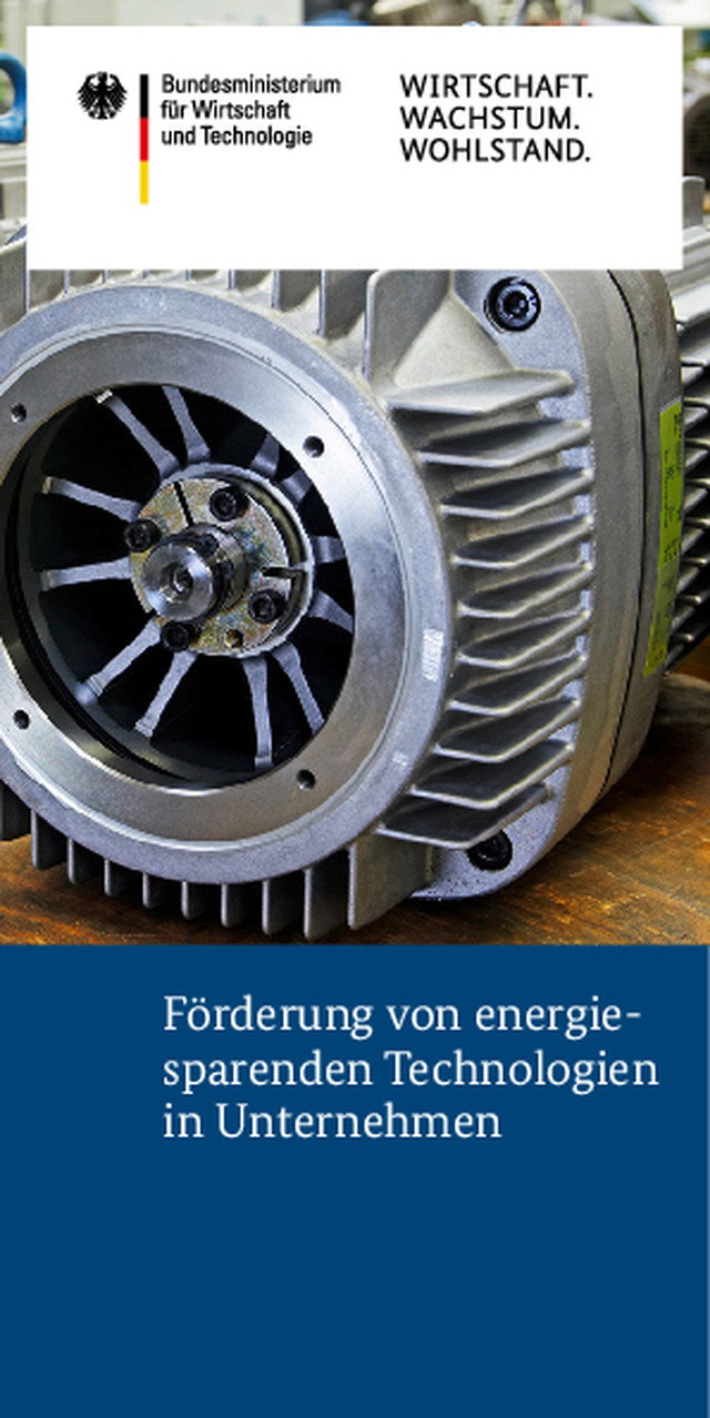 Förderung von energiesparenden Technologien in Unternehmen