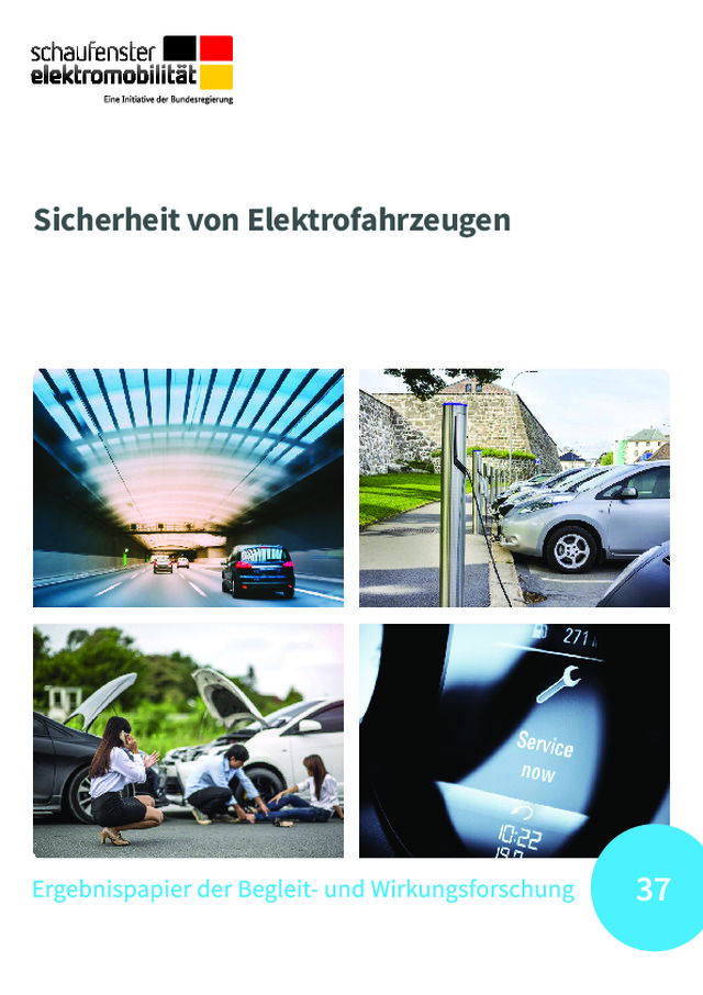 Veröffentlichung: Ergebnispapier Nr. 37 - „Sicherheit von Elektrofahrzeugen“