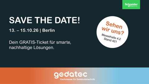 Effizienz trifft Innovation – Live auf der gedatec Berlin 2026!