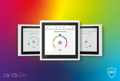 Funktionsupdate 2.0: JUNG KNX Raumcontroller LS TOUCH 