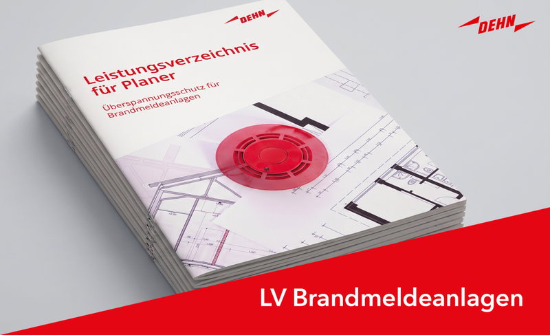 Schneller planen: LV für den Überspannungsschutz von Brandmeldeanlagen