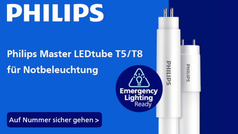 Innovative LED‑Röhre für Allgemein‑ und Notbeleuchtung