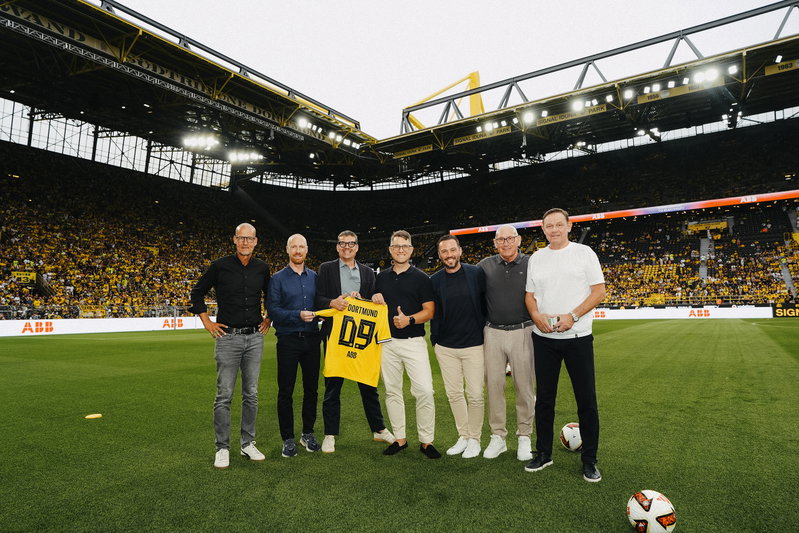 ABB und Borussia Dortmund entwickeln Deutschlands größtes Fußballstadion zum Vorzeigeprojekt für intelligentes Energiemanagement