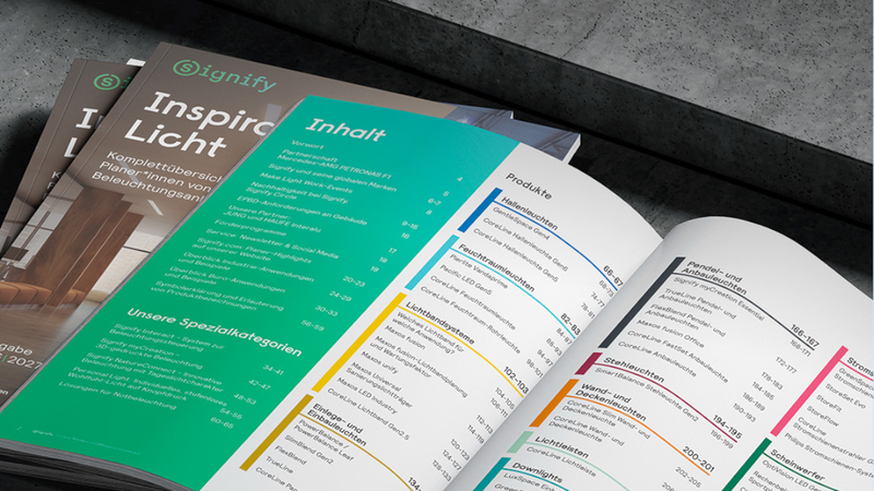 Entdecken Sie unseren Katalog für alle, die Lichtprojekte planen!