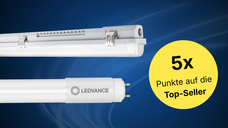5-fach Punkte auf LEDVANCE Top-Produkte