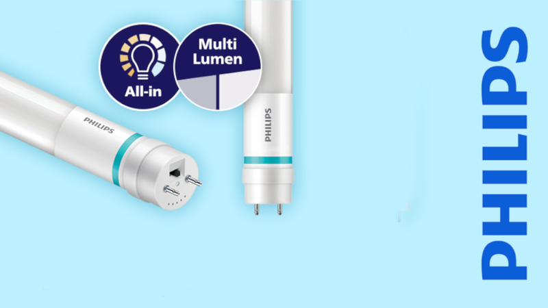 NEU: Master Value LEDtube T8 mit MultiLumen-Schalter