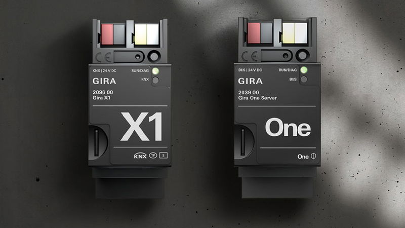 Gira One, Gira X1, GPA. Noch mehr Möglichkeiten im Smart Home.