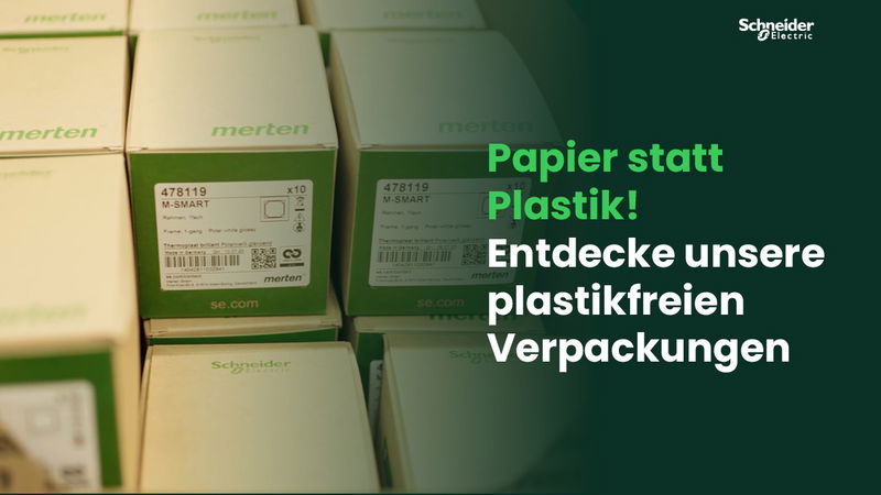Weniger Plastikmüll. Mehr Substanz. Mehr Zukunft. 