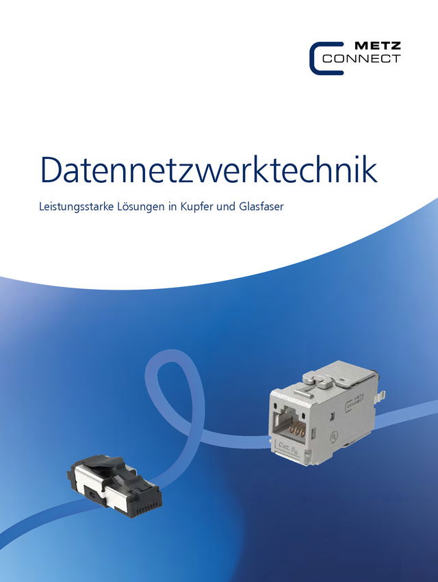 DATENNETZWERKTECHNIK - Kupfer- und Glasfaserlösungen für Netzwerke