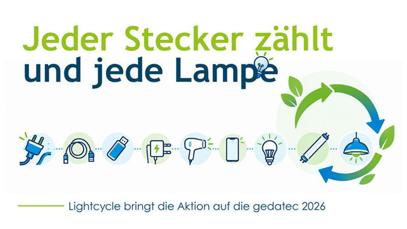 E-Waste Day 2026: Lightcycle informiert E-Zubis auf der gedatec 